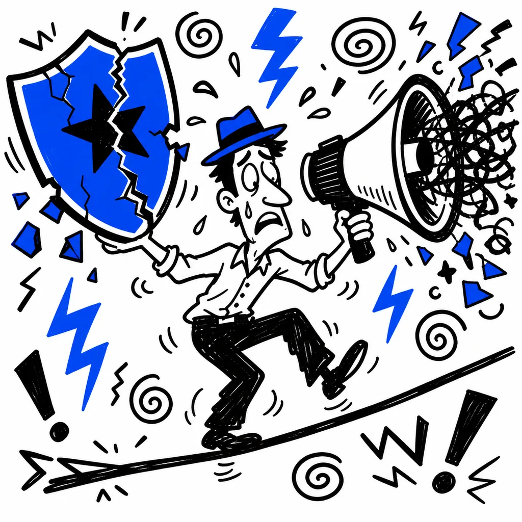 Illustration for: Brand Reputation Damage