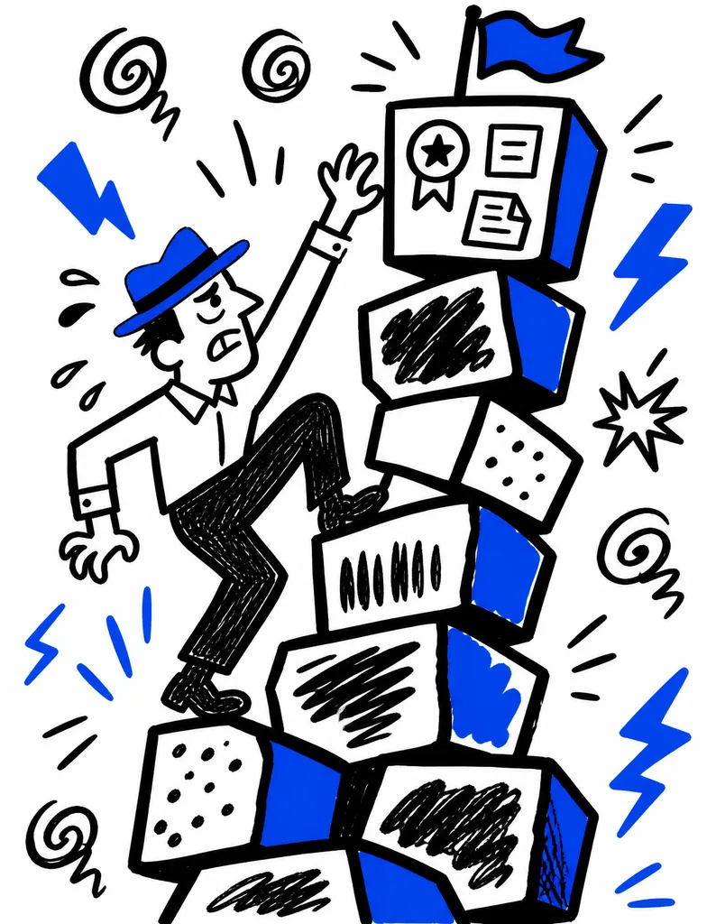 Illustration for: How LLMs Use Author Credentials