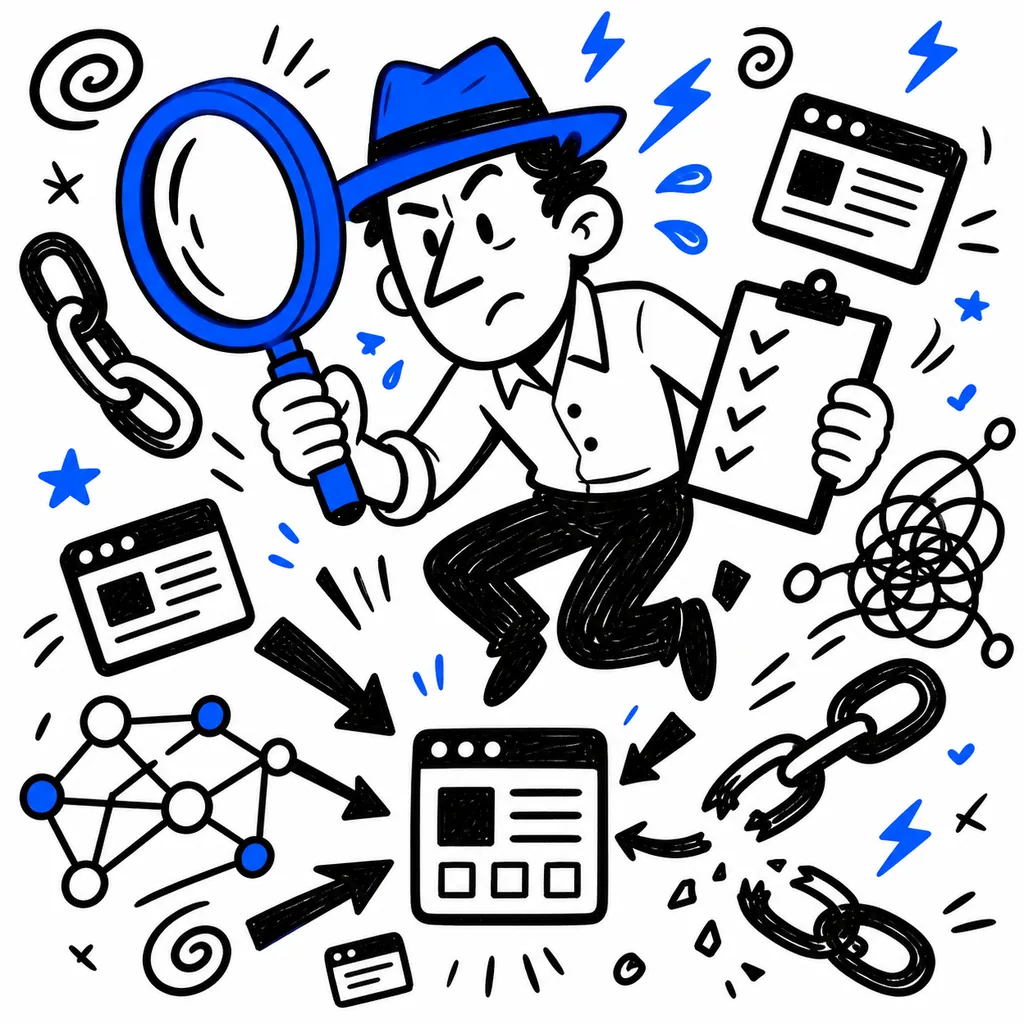 Illustration for: Backlink Audit Checklist: A Developer's Guide to Cleaning Your Link Profile