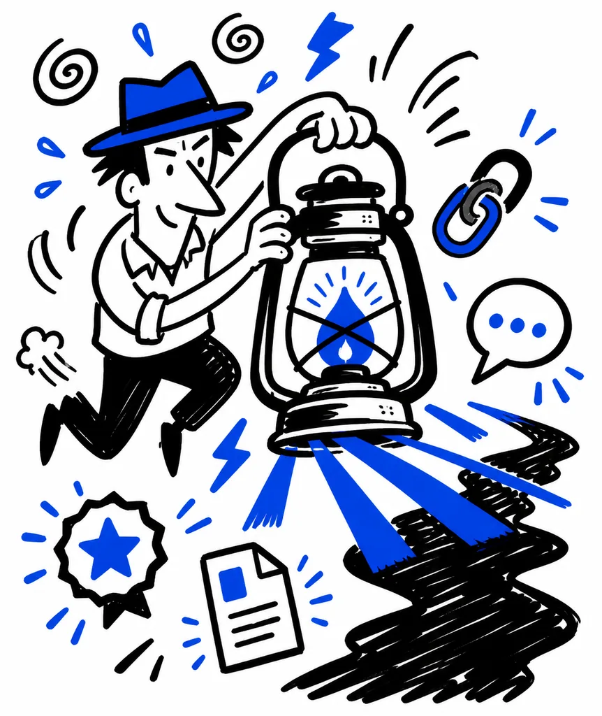 Illustration for: How LLMs measure brand authority