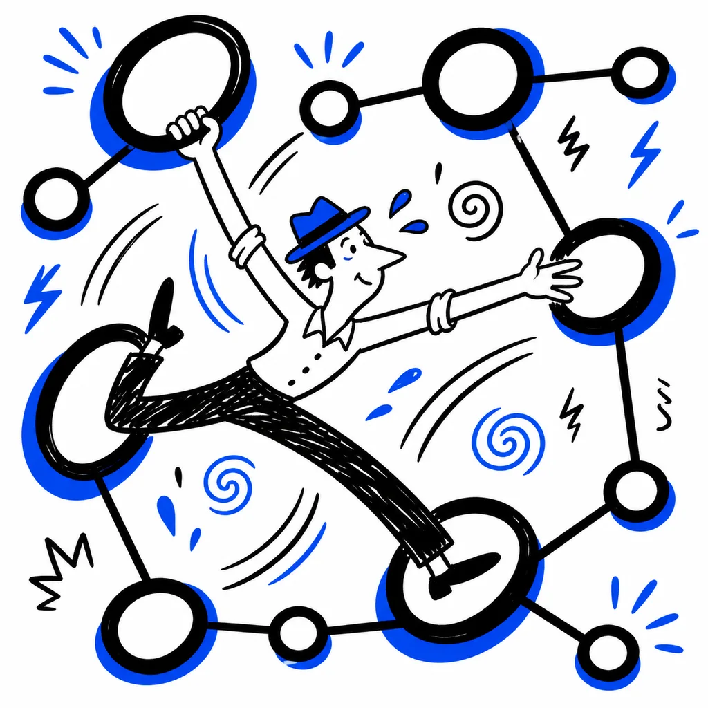Illustration for: How LLMs use citation networks