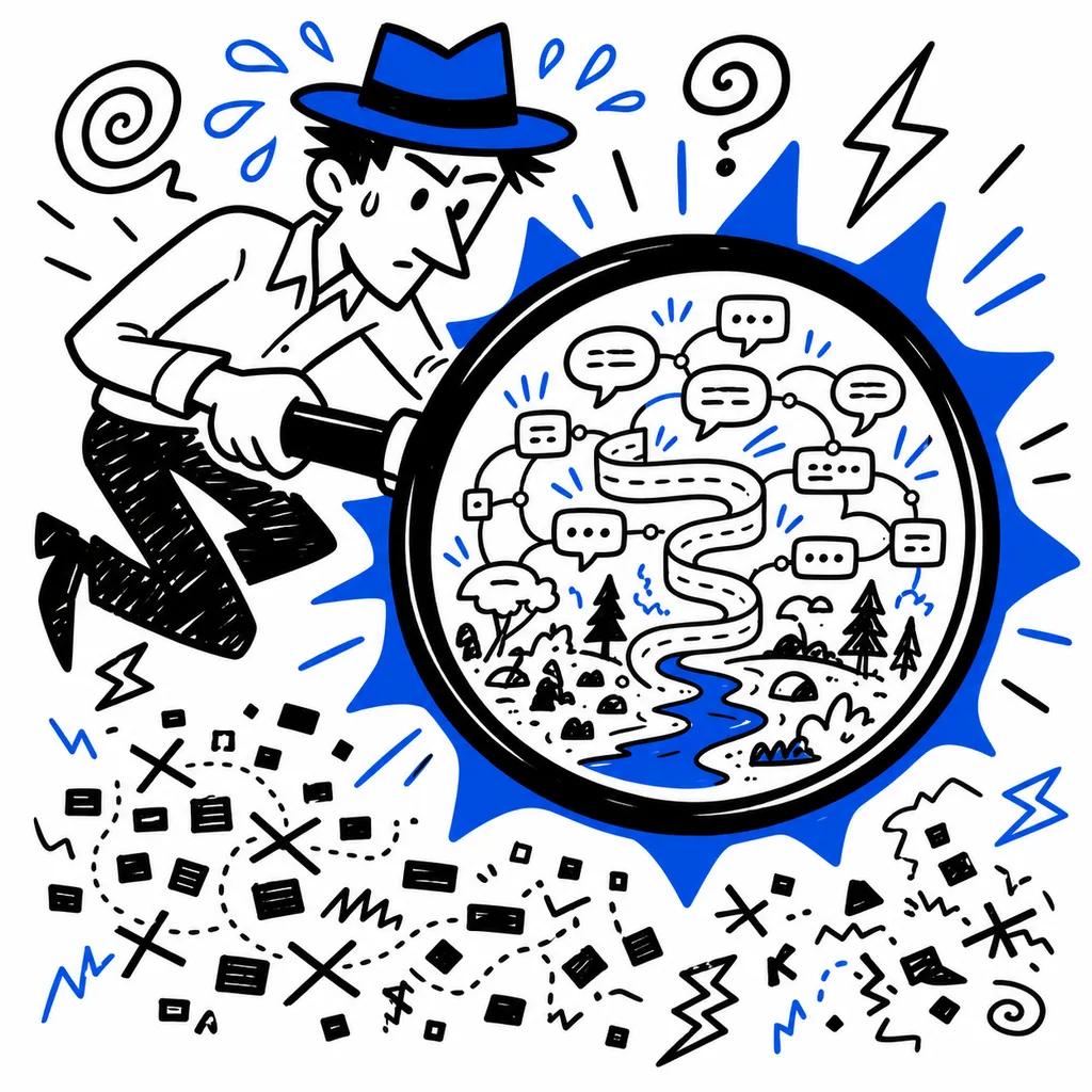 Illustration for: How conversational AI processes keywords differently