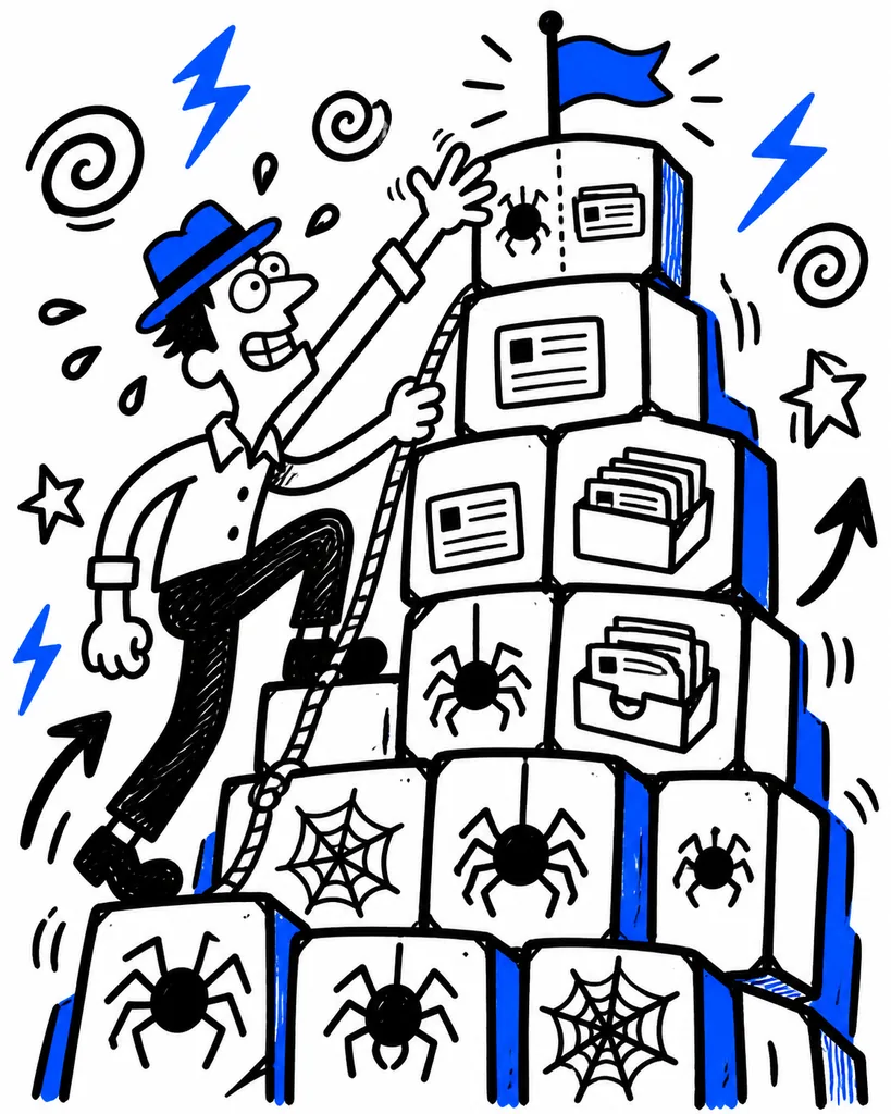 Illustration for: The crawl-to-index pipeline
