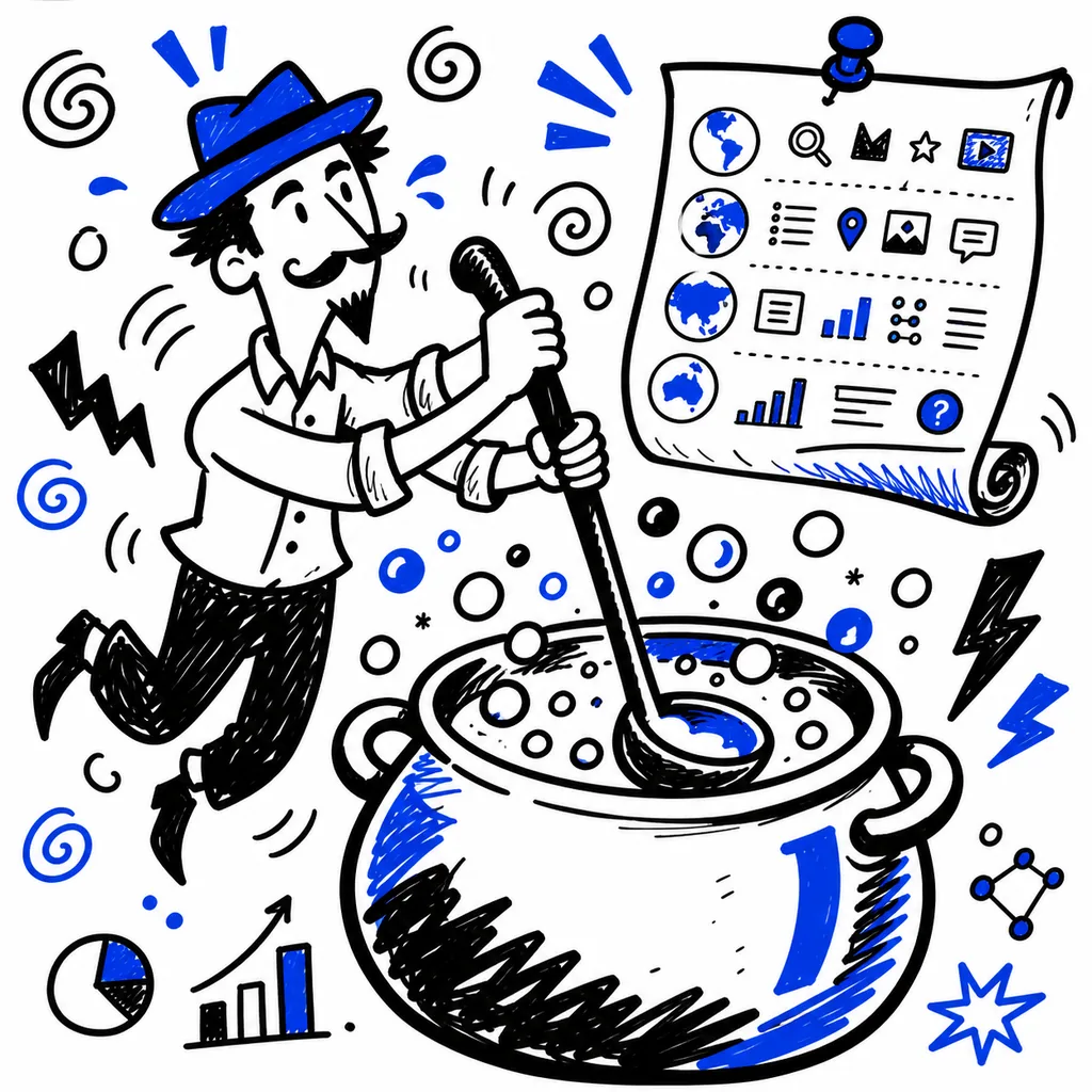 Illustration for: 1. SERP feature prevalence by market