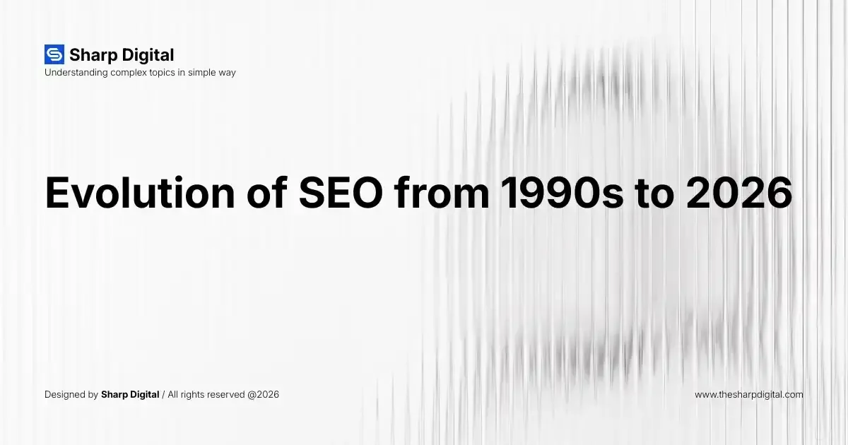 Evolution of SEO from 1990s to 2026