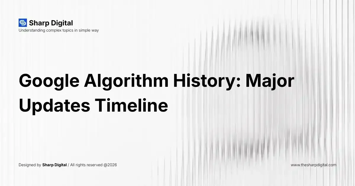 Google Algorithm History: Major Updates Timeline