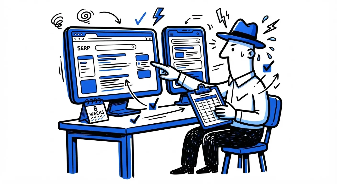 SERP audit process overview