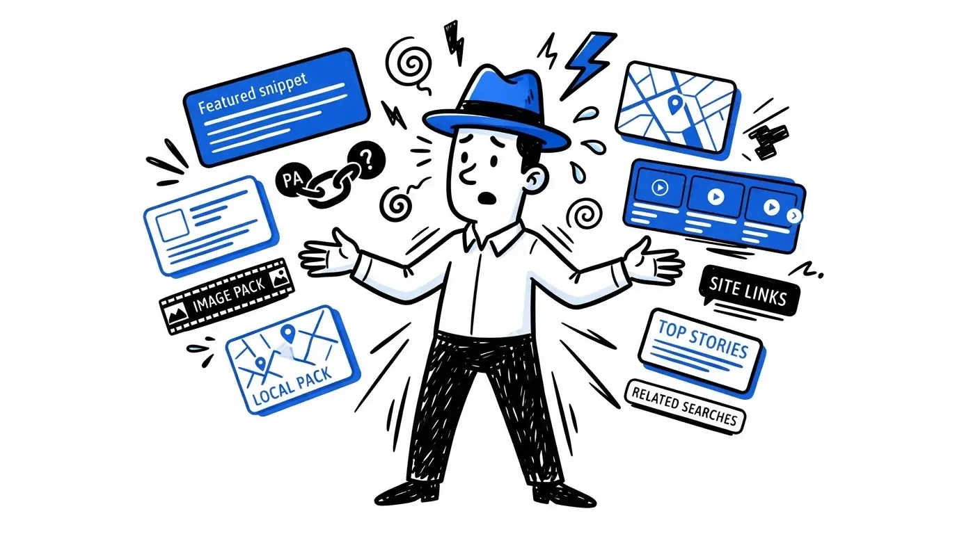 Overview of SERP features