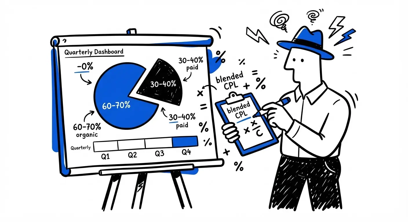 SEO vs SEM channel split measurement