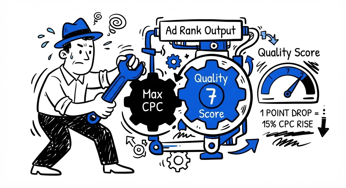 Google Ads auction mechanics