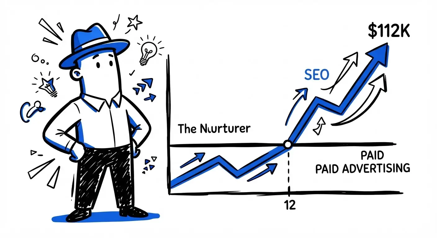 SEO compounding past paid
