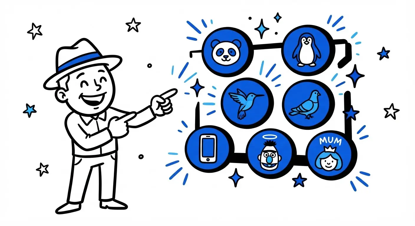 Timeline of Google named algorithm updates