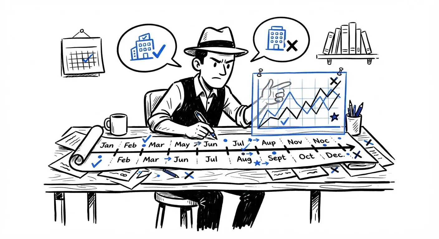 Google algorithm timeline review process