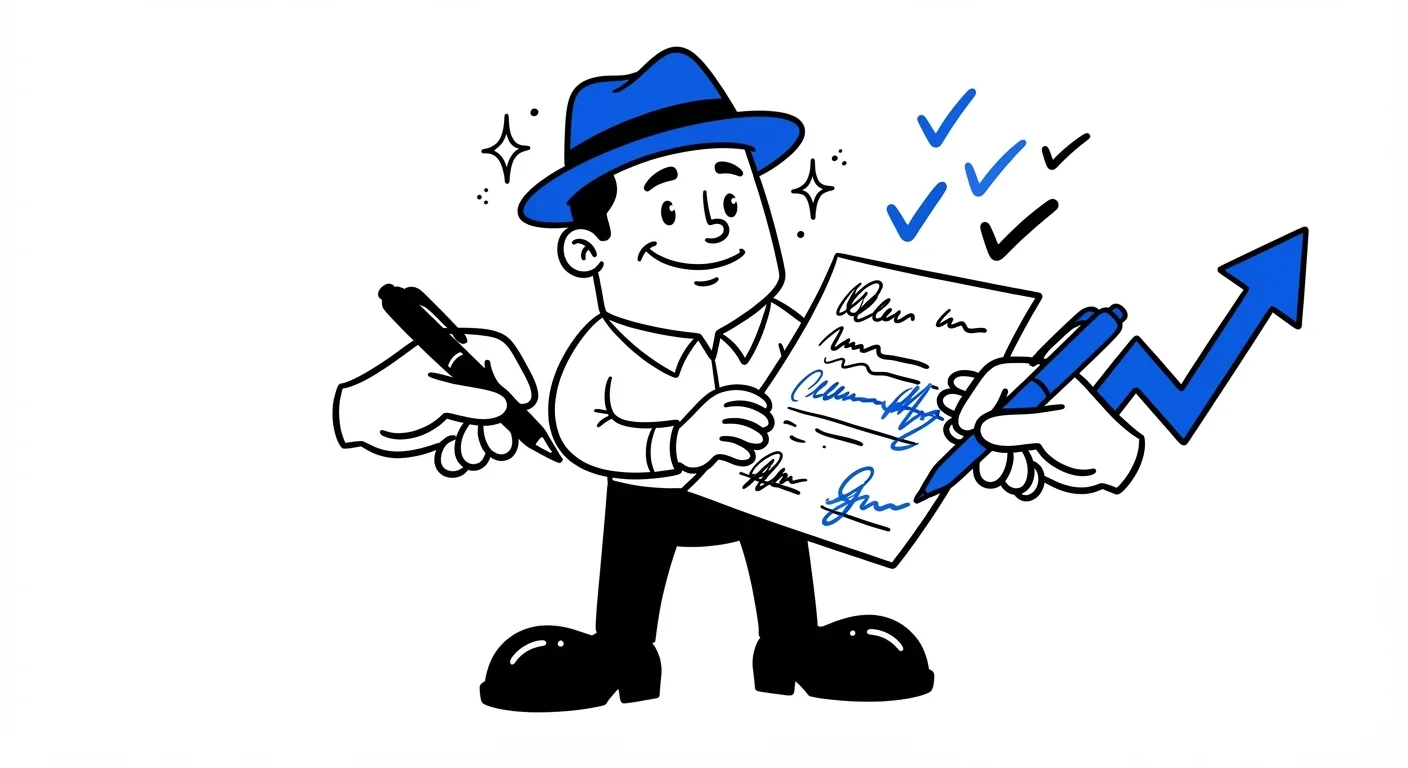 Shared brief with two signatories for SEO and content teams