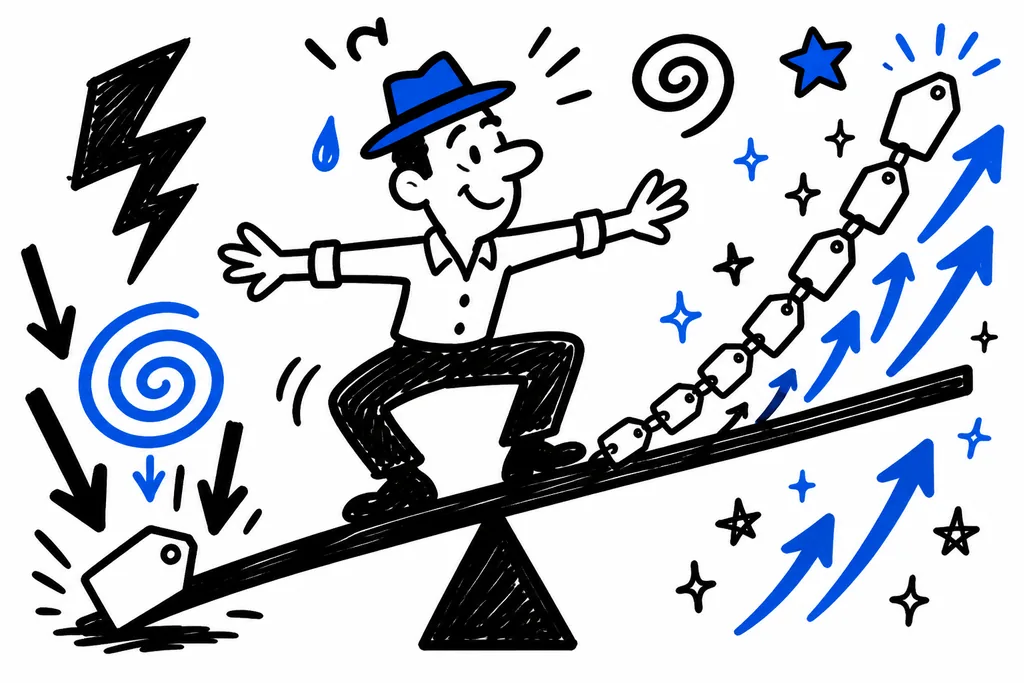 Short-tail keyword CTR sinking while long-tail keywords rise on a seesaw