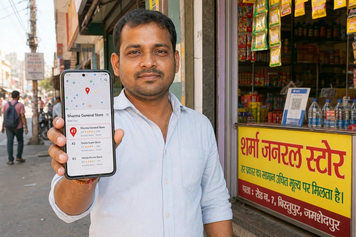 Local Retail Business, Jamshedpur - Web Development + Local SEO case study