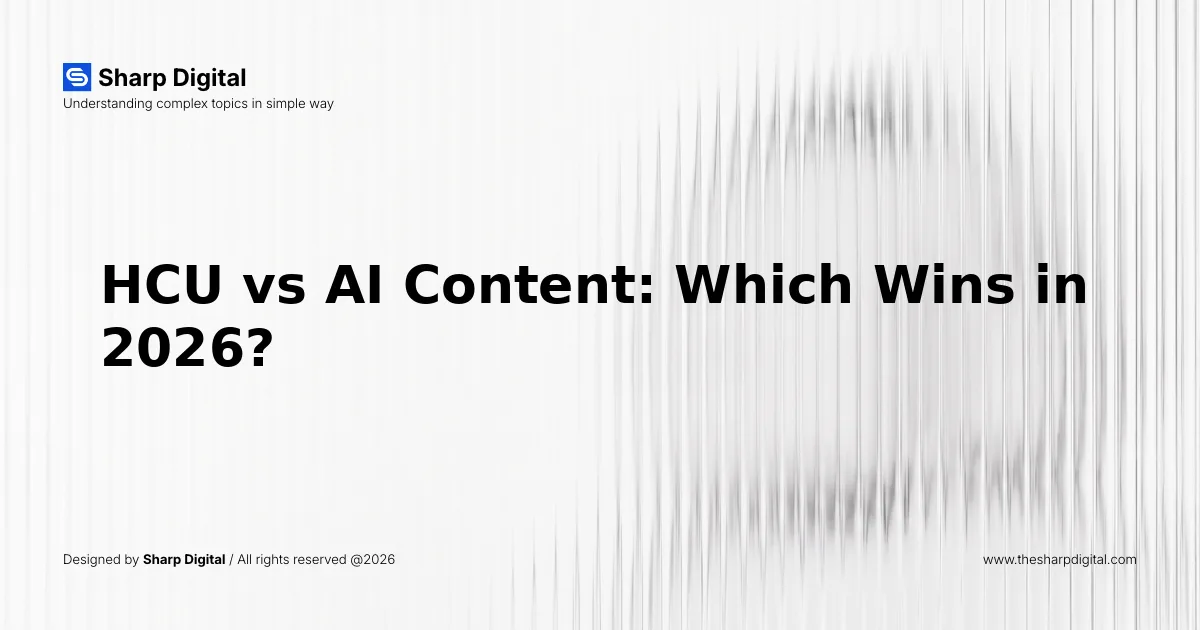 HCU vs AI Content: Which Wins in 2026?