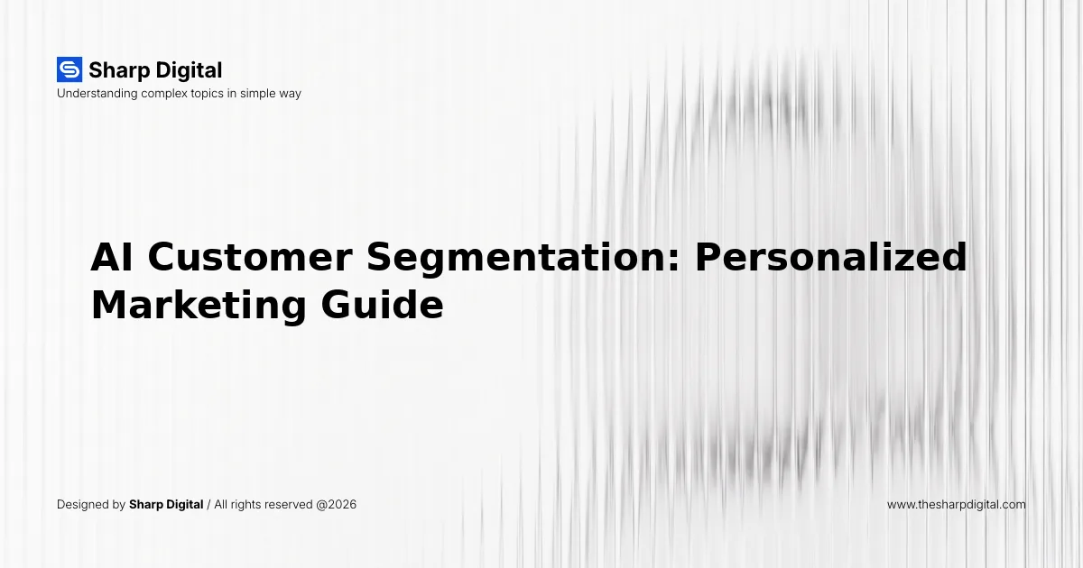 AI Customer Segmentation: Personalized Marketing Guide