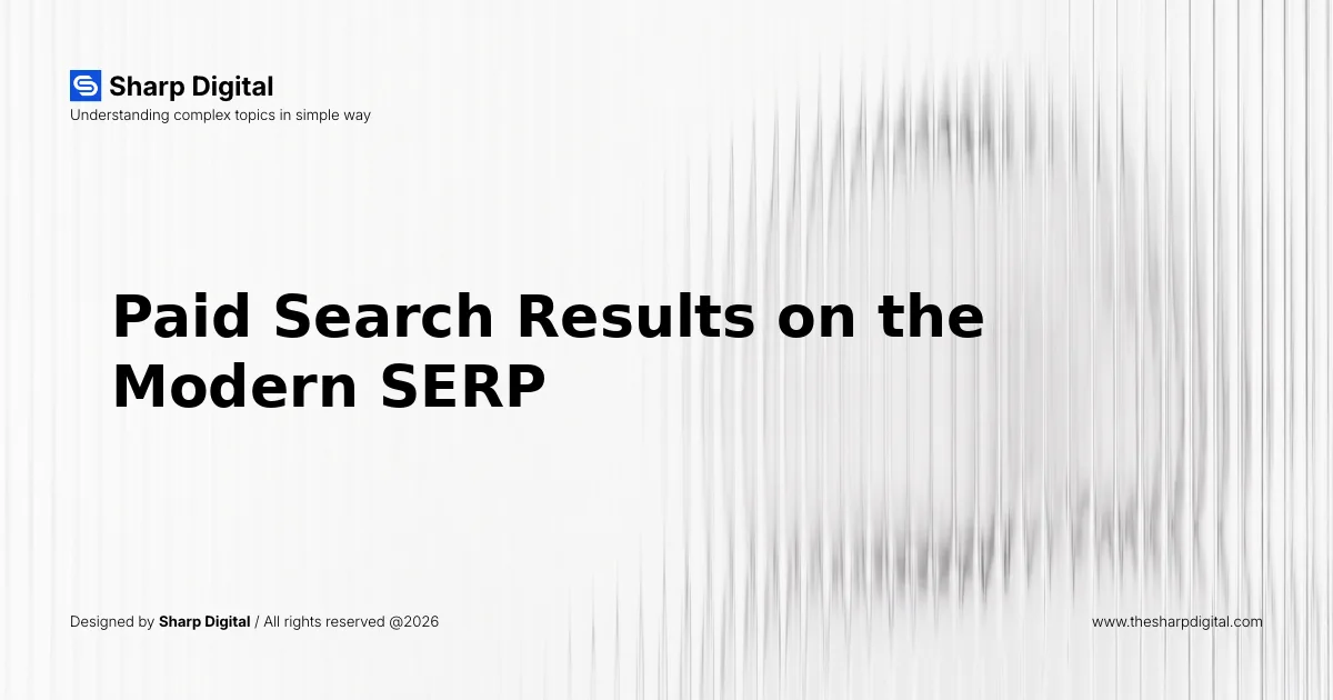 Paid Search Results on the Modern SERP
