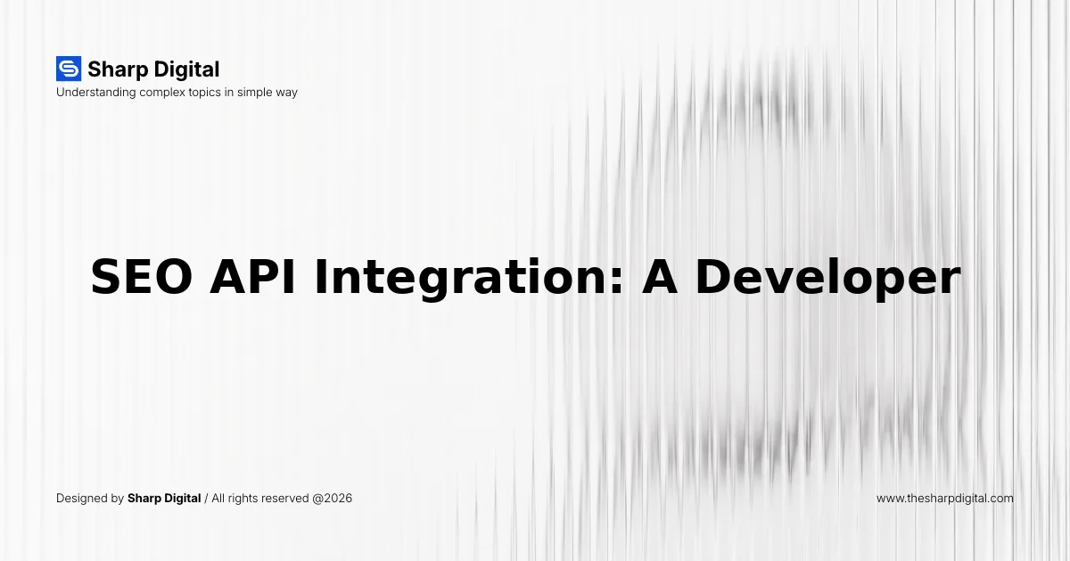 SEO API Integration: A Developer's Guide to Automated Data Pipelines in 2025